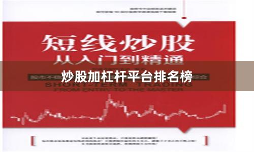 炒股加杠杆平台排名榜